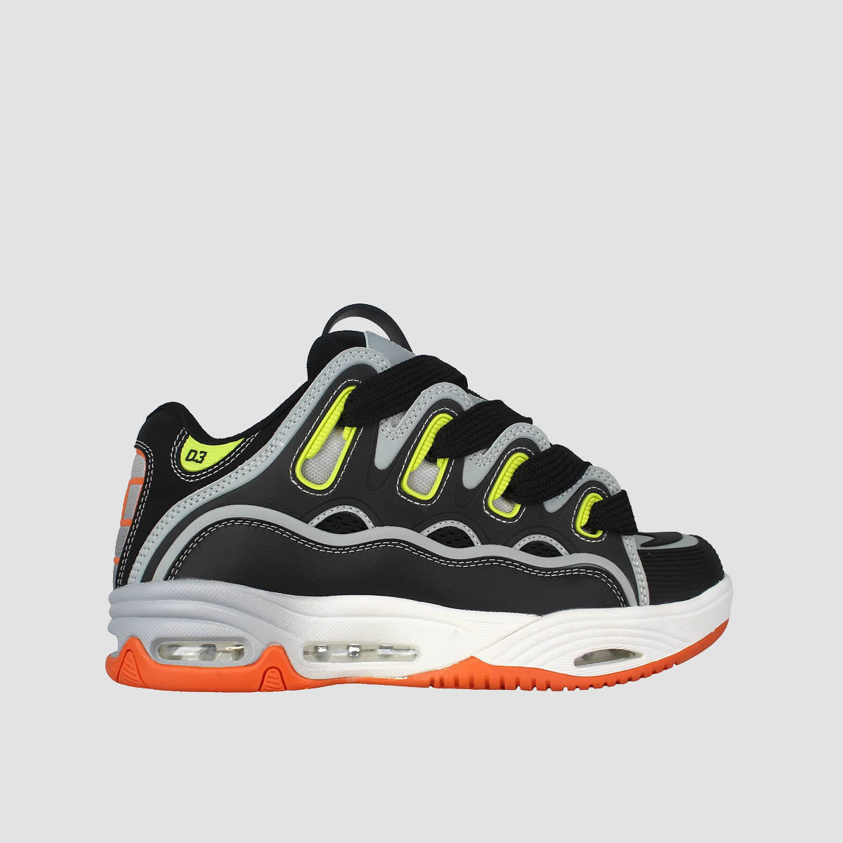 Osiris D3 2001 Shoes - Black/Grey/Orange