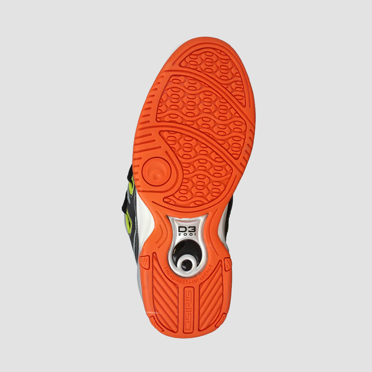 Osiris D3 2001 Shoes - Black/Grey/Orange