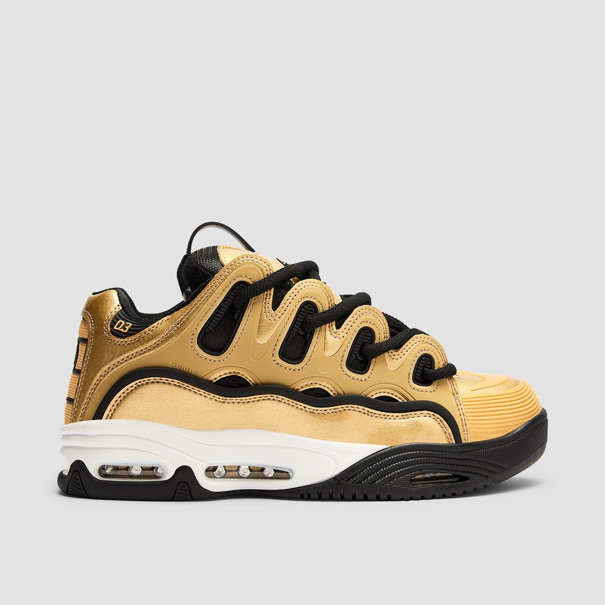 Osiris D3 2001 Shoes - Gold/Black/White