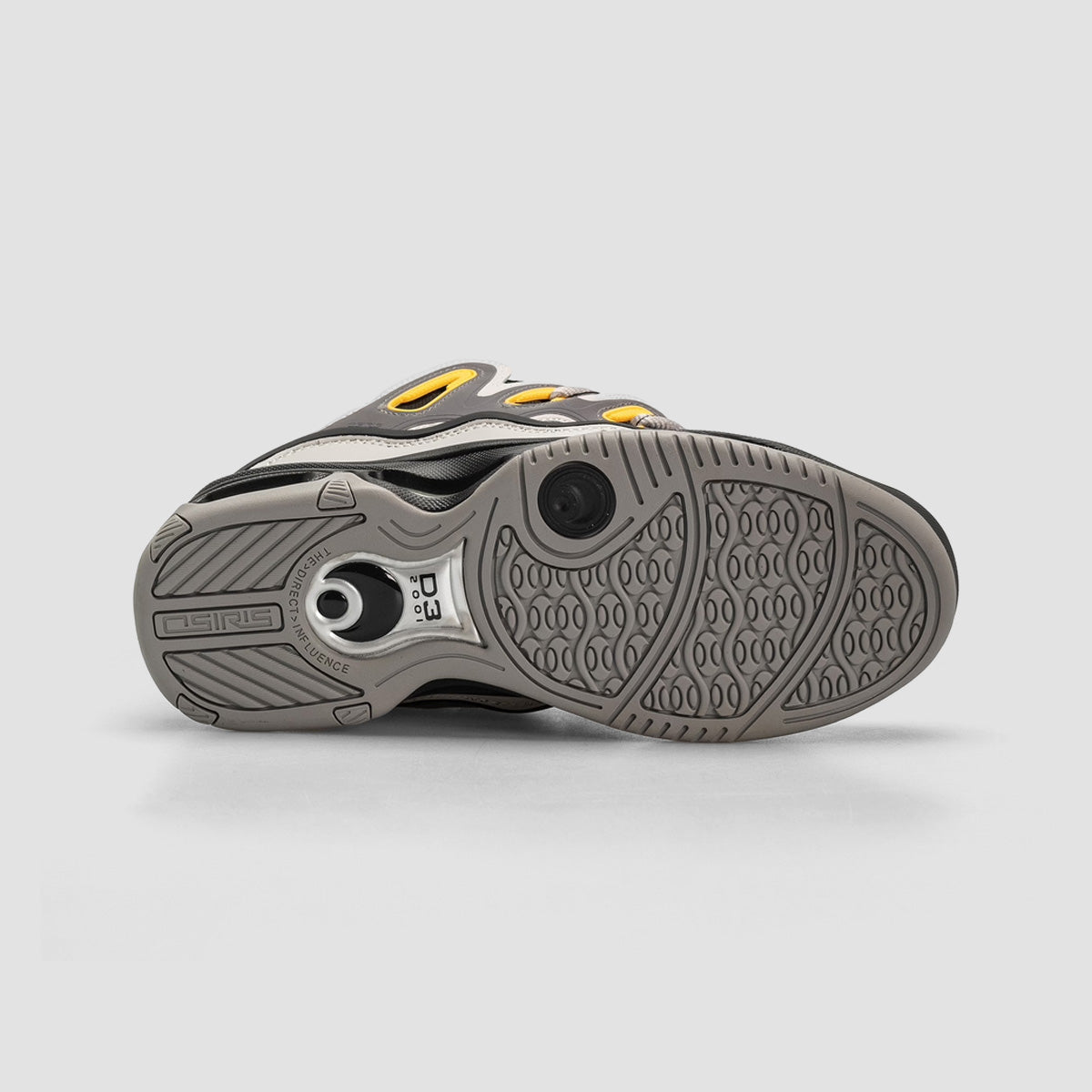 Osiris D3 2001 Shoes - Grey/Black/Yellow