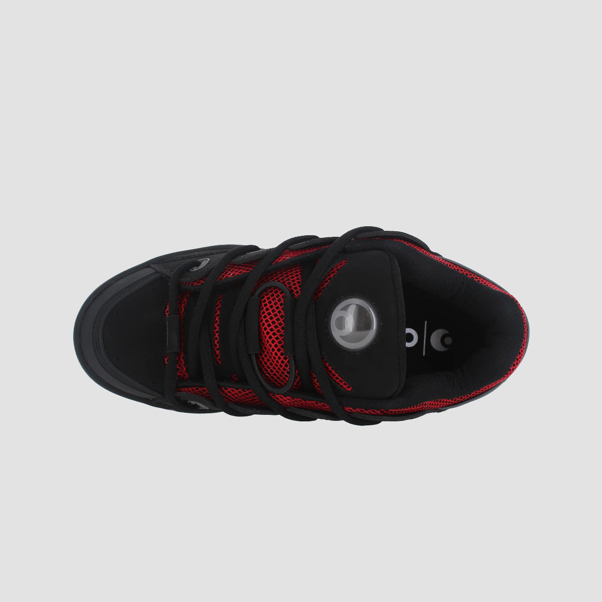 Osiris D3 OG Shoes - Black/Grey/Red