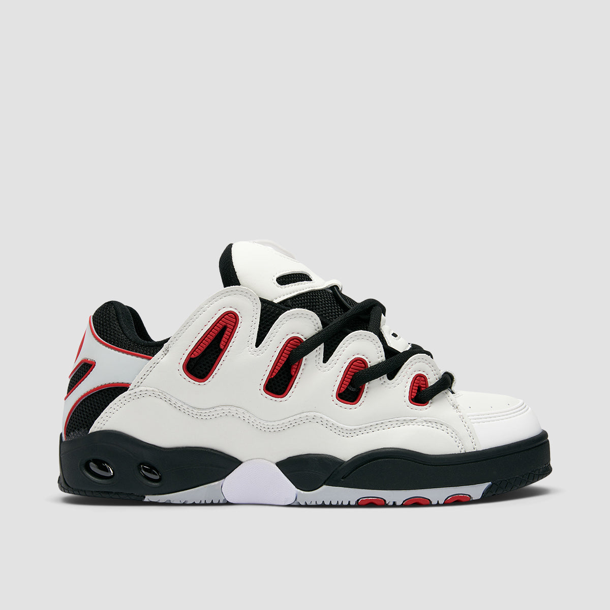 Osiris D3 OG Shoes - Black/White/Red