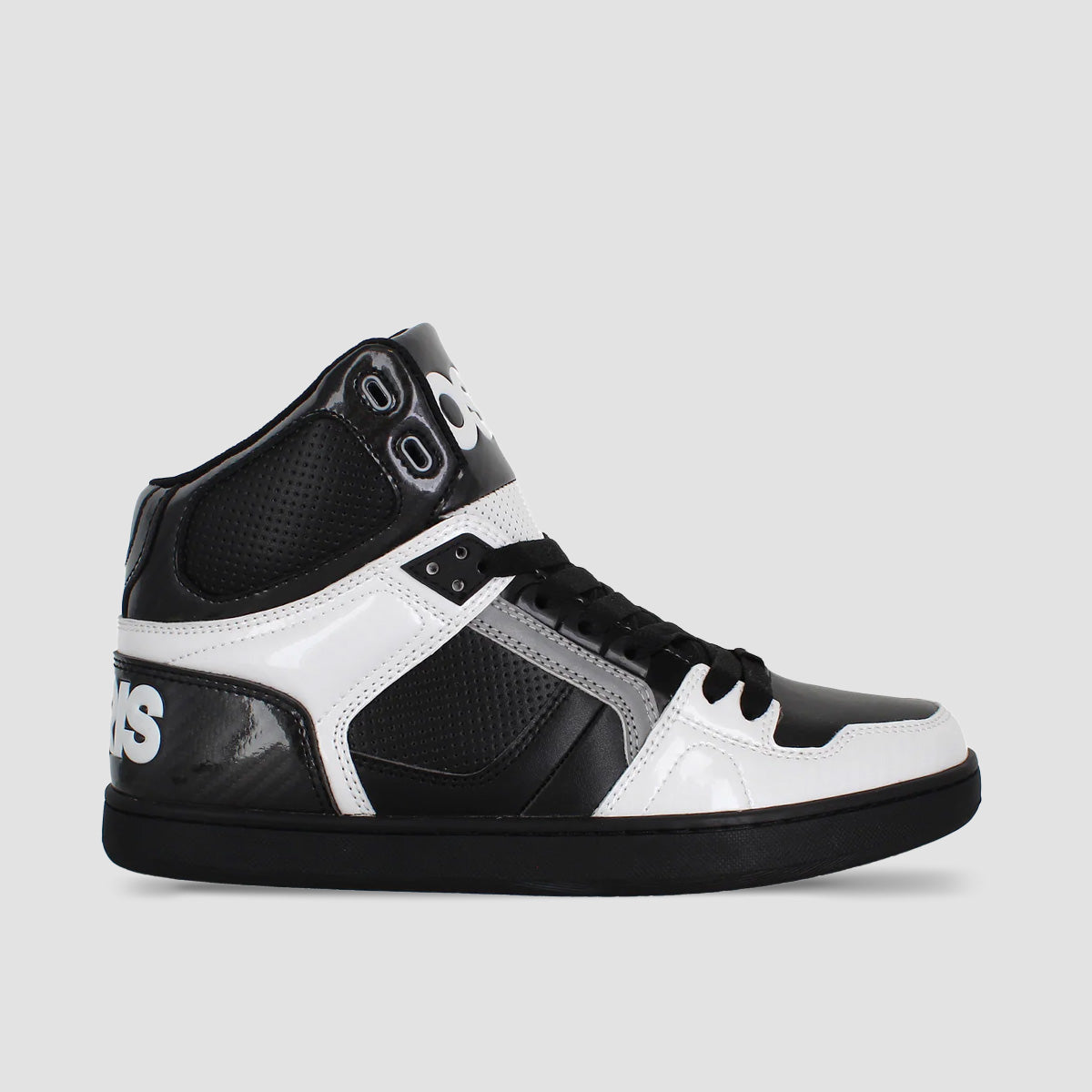 Osiris NYC 83 CLK High Top Shoes - Black/White/Carbon