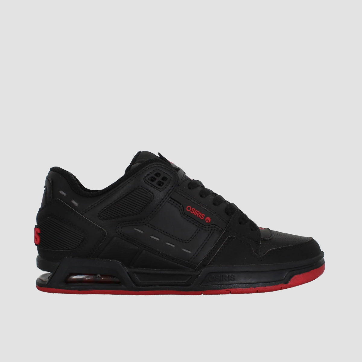 Osiris Peril Shoes - Black/Red