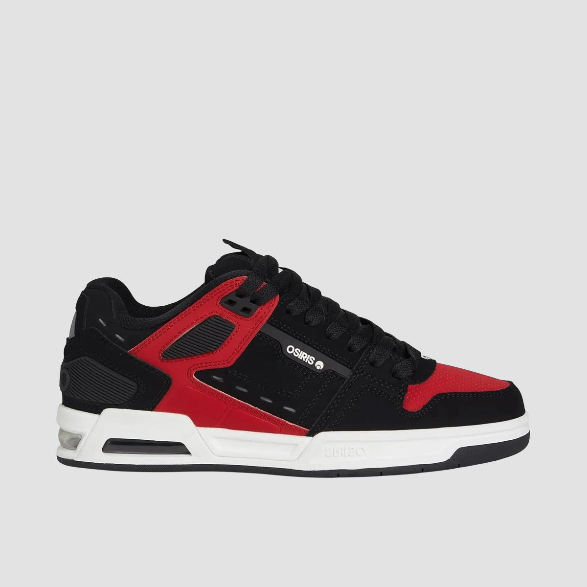 Osiris Peril Shoes - Black/White/Red