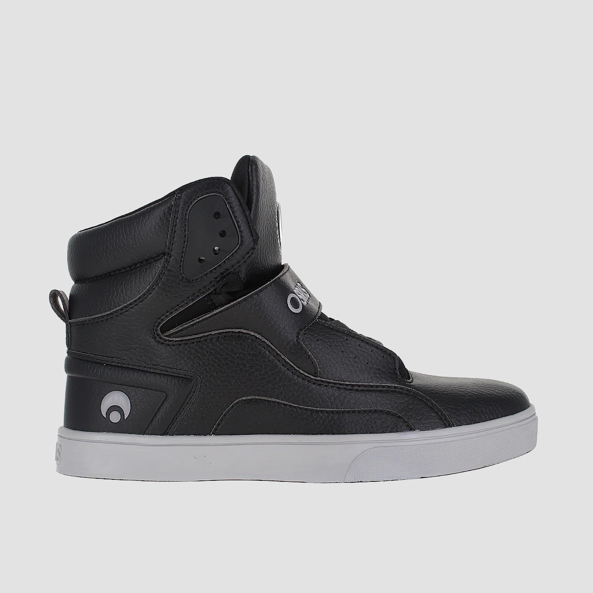 Osiris Rize Ultra High Top Shoes - Black/Grey/Black