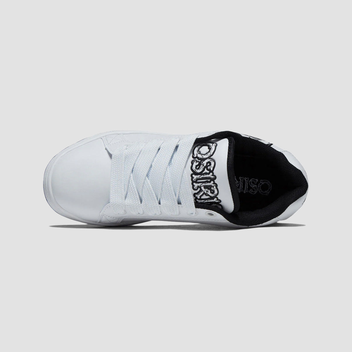 Osiris Troma ALT Shoes - White/Black/Skull