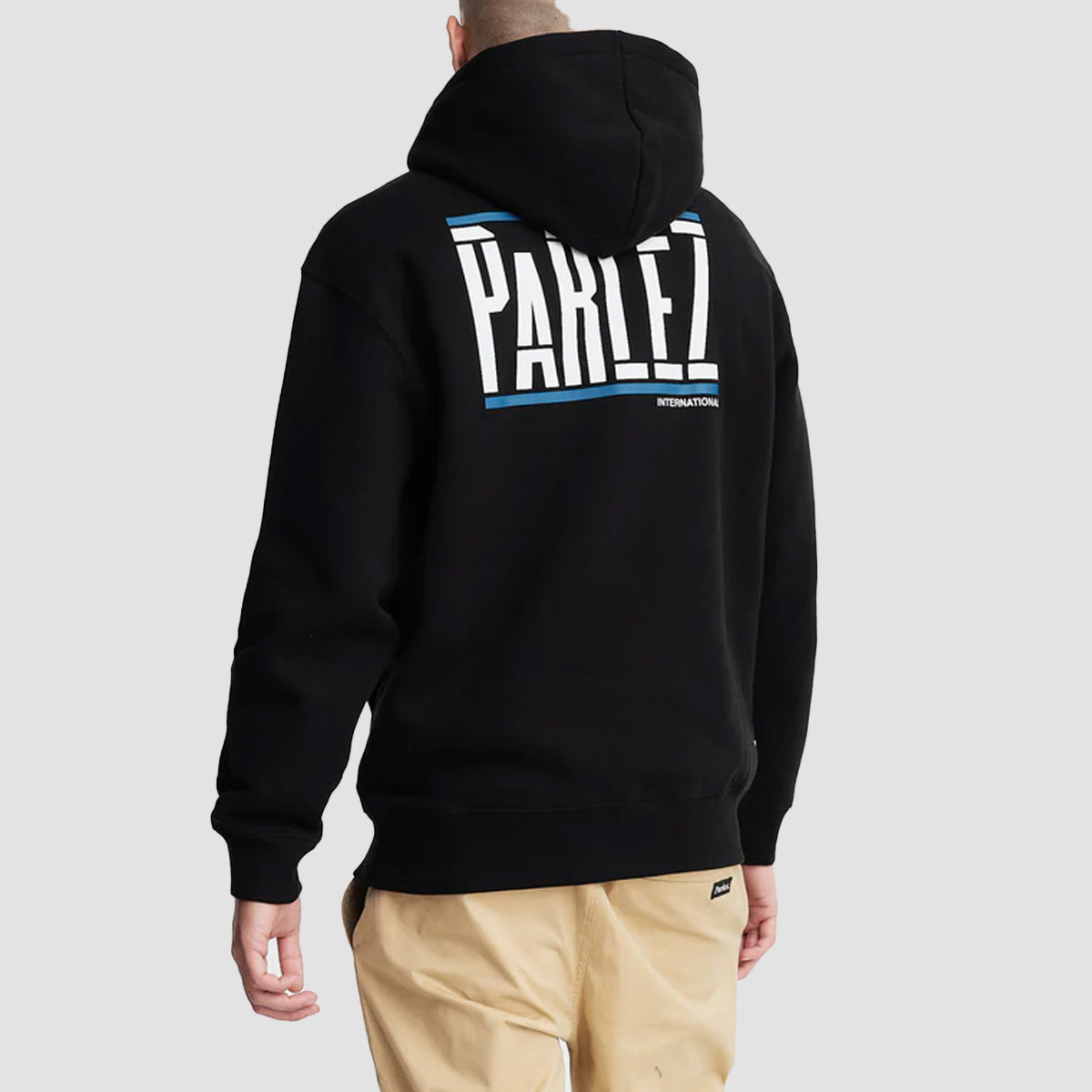 Parlez Layman Pullover Hoodie Black