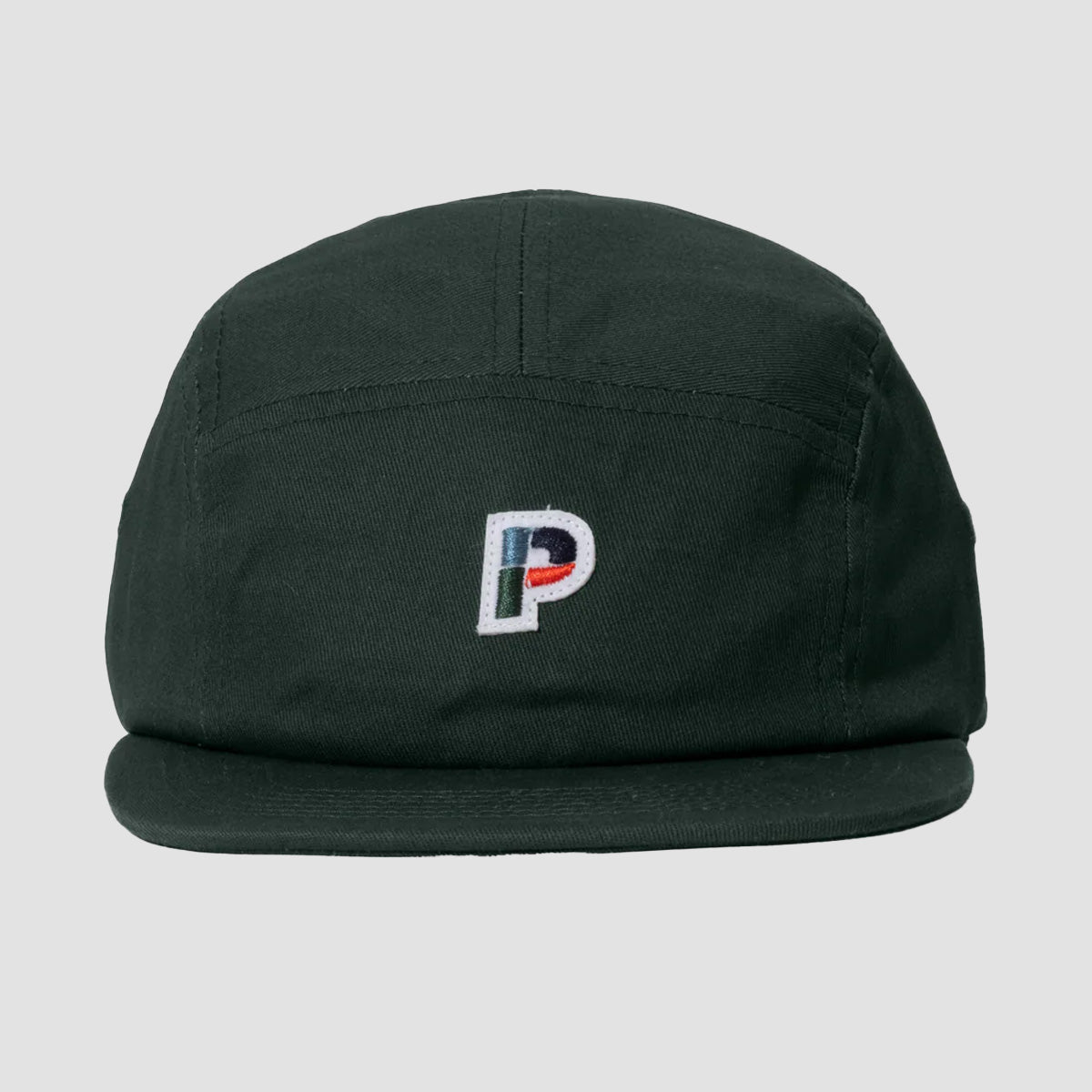 Parlez Logan 5 Panel Cap Deep Green