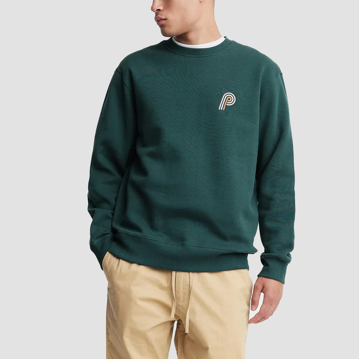 Parlez Poplar Sweatshirt Deep Green