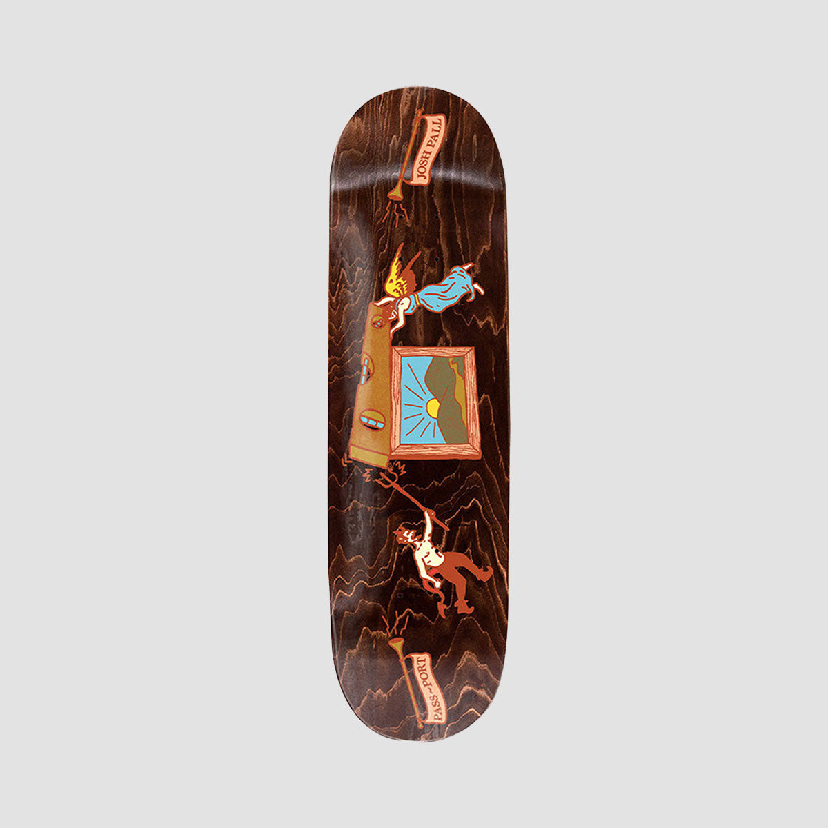 PASS-PORT Angel Vs Devil Pro Series Josh Skateboard Deck - 8.125"