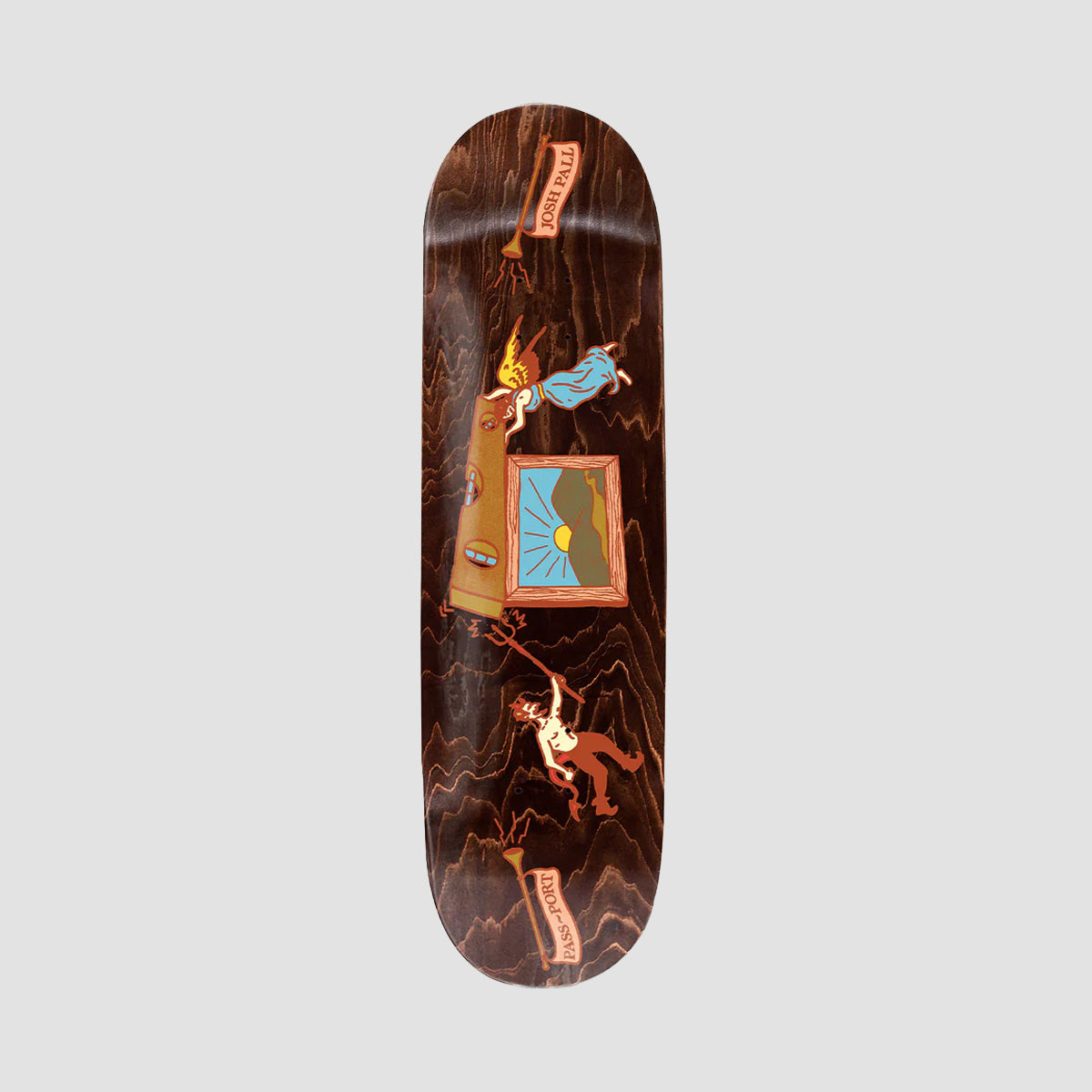 PASS-PORT Angel Vs Devil Pro Series Josh Skateboard Deck - 8.38"