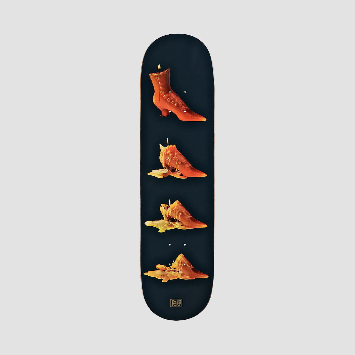 PASS-PORT Candle Series Boot Skateboard Deck - 8.125"