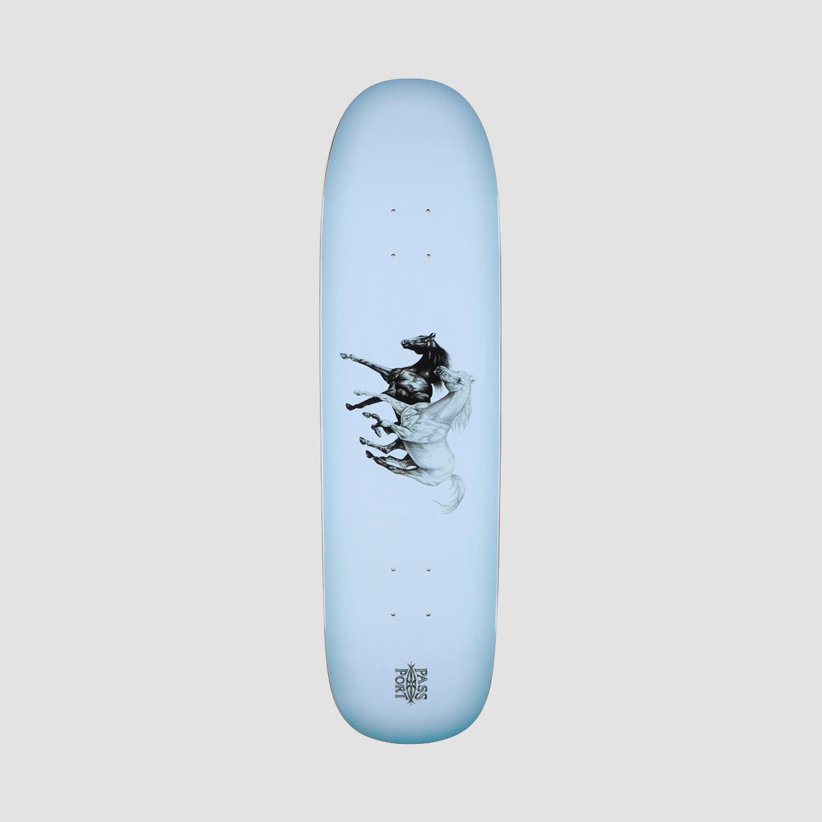 PASS-PORT Horses By Jesse Olsen Brumbies Softie Skateboard Deck - 8.6"