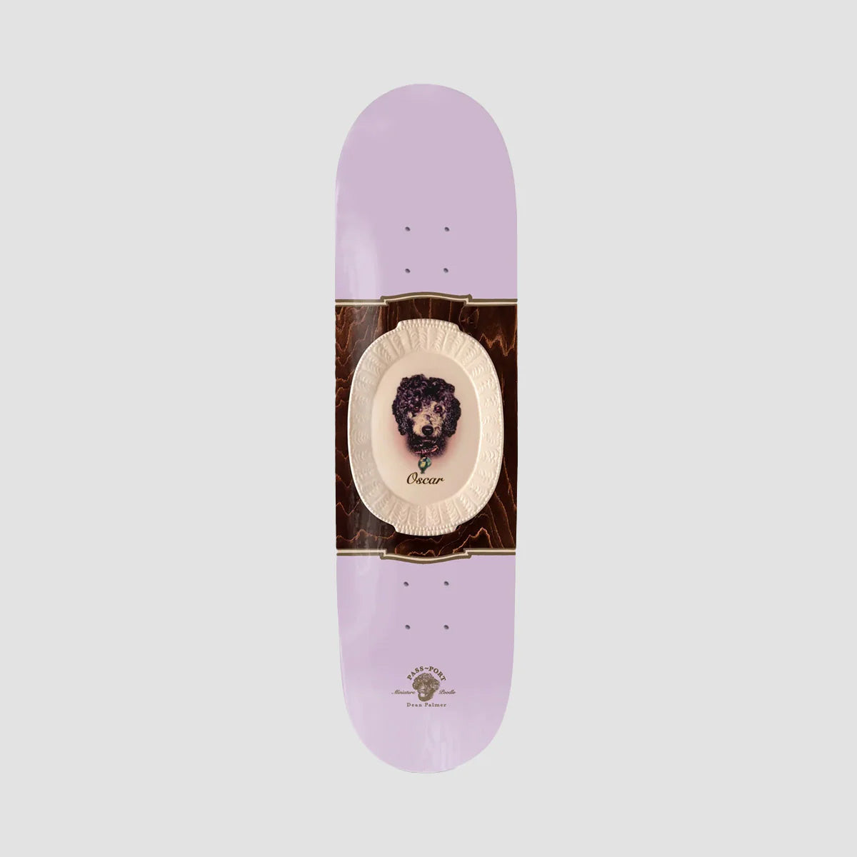 PASS-PORT Pet Plate Pro Series Dean Oscar Skateboard Deck - 8"