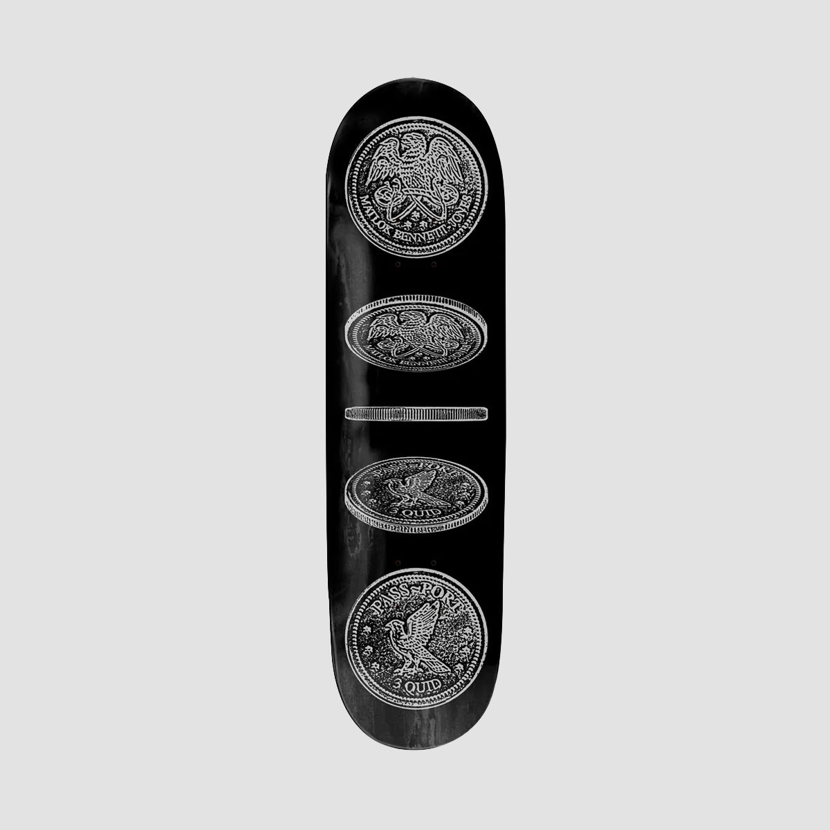 PASS-PORT Pro Series Coin Skateboard Deck - 8.38"