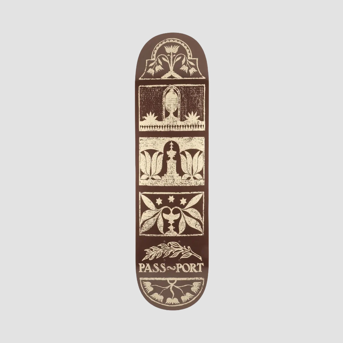 PASS-PORT Rubbings Series Back Yard Skateboard Deck - 8.125"