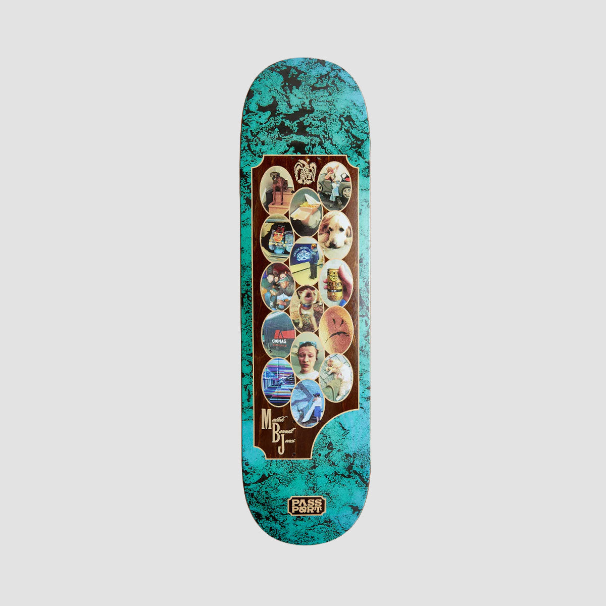 PASS-PORT Yearbook Series Matlok Skateboard Deck - 8.5"
