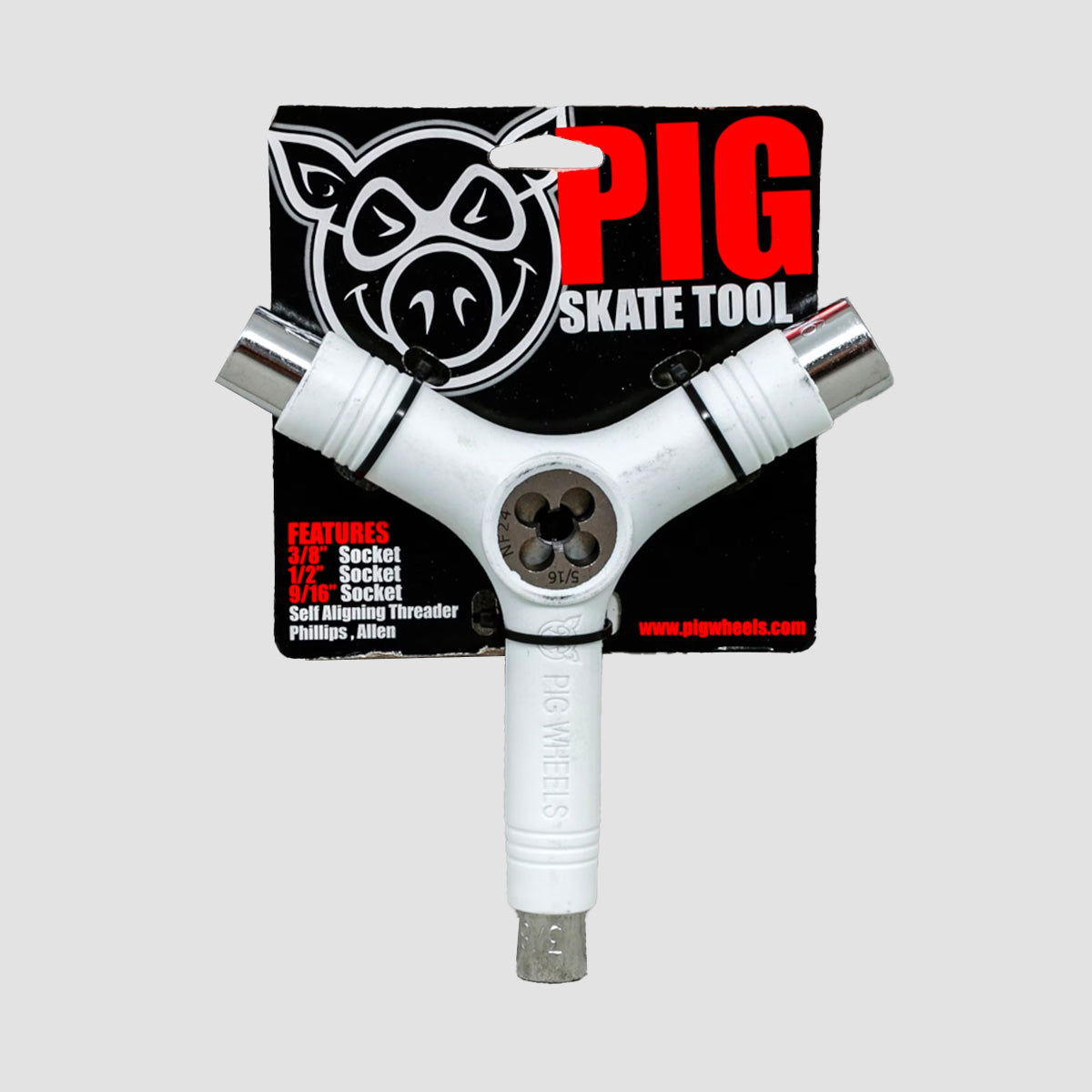 Pig Tool Solid White