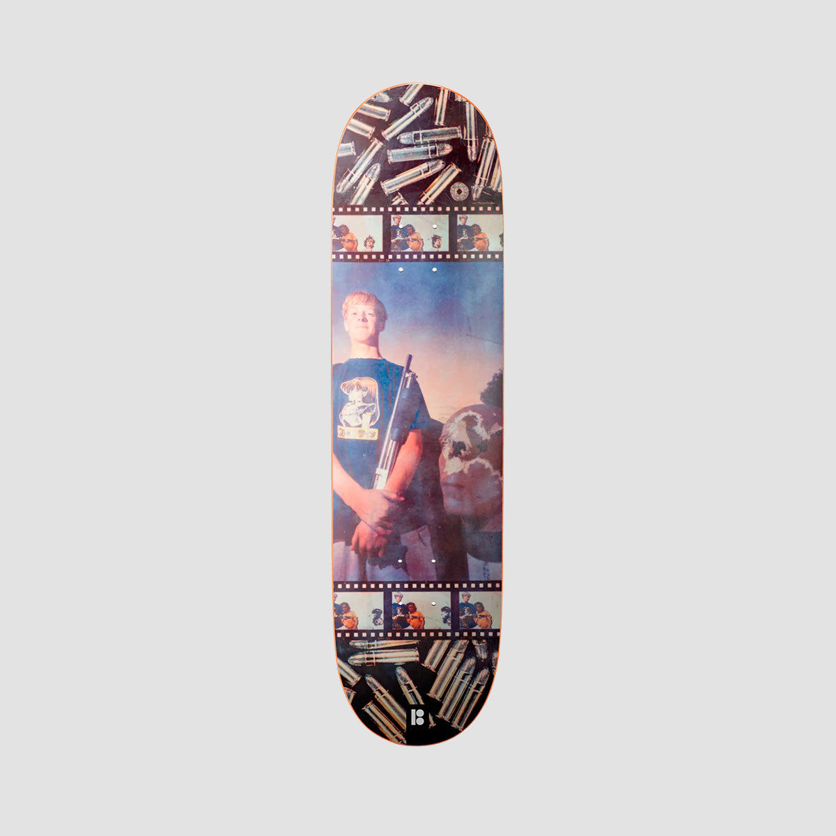 Plan B Shotgun Danny Way Skateboard Deck - 8.25"