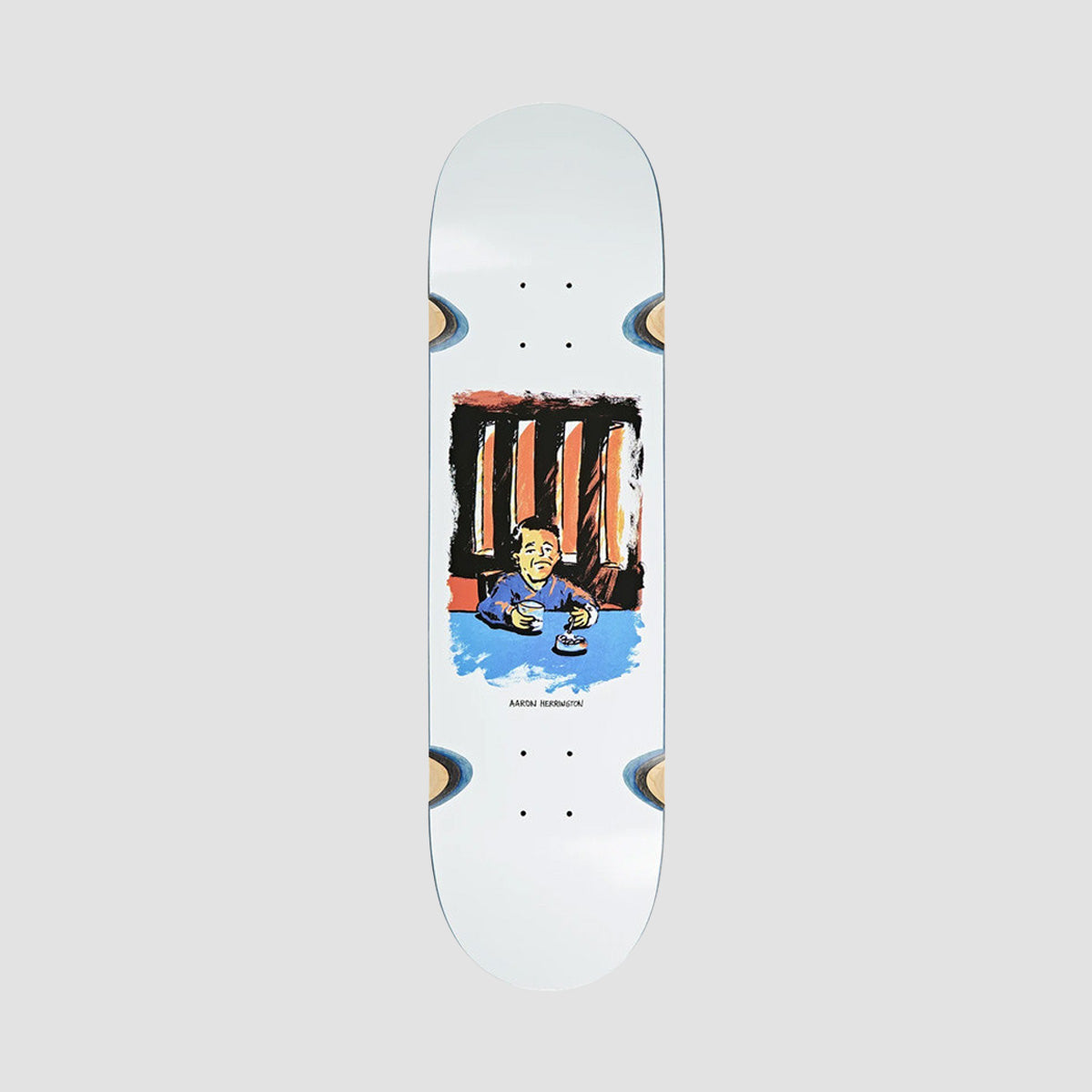 Polar Aaron Herrington Chain Smoker 2.0 WW Skateboard Deck - 8.25"