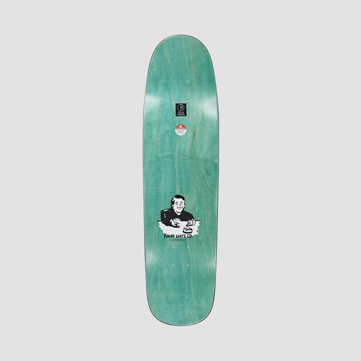 Polar Aaron Herrington Chain Smoker WW P9 Skateboard Deck - 8.625"