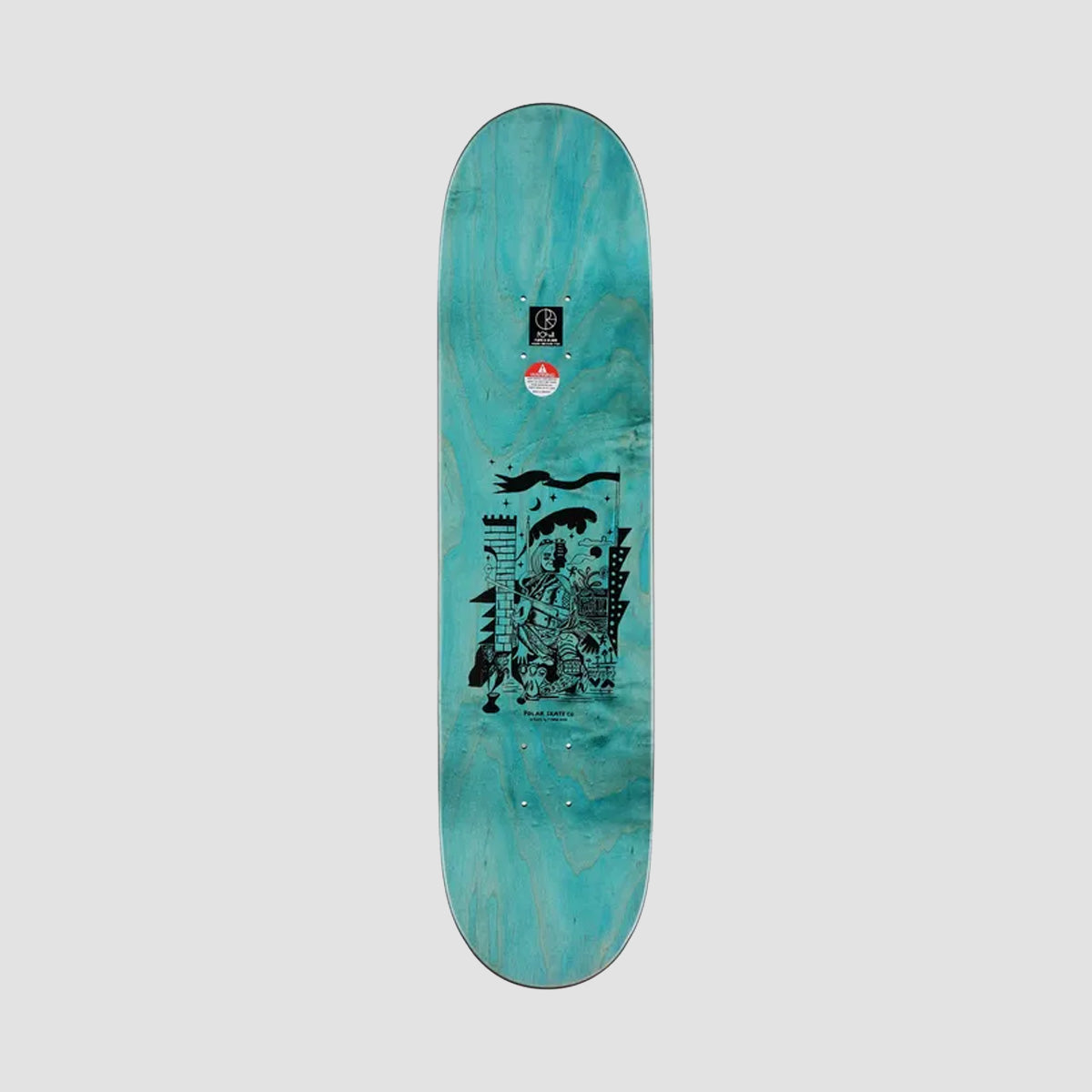Polar Aaron Herrington Pot Demons Skateboard Deck Yellow - 7.875"