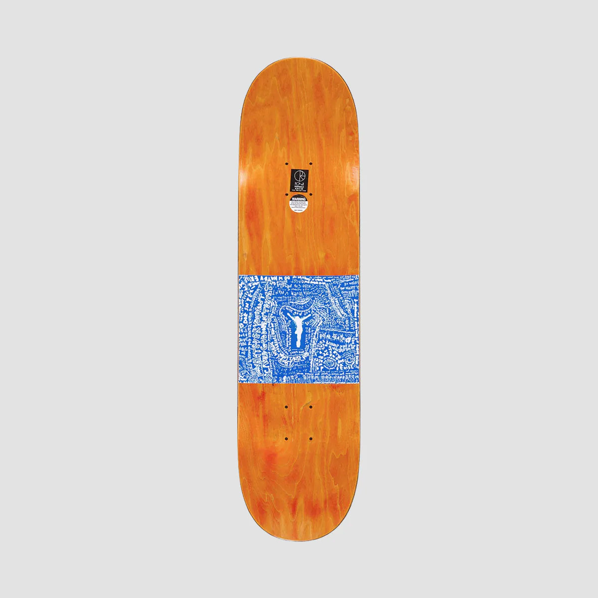 Polar Aaron Herrington Return Soon Skateboard Deck Black - 8.125"