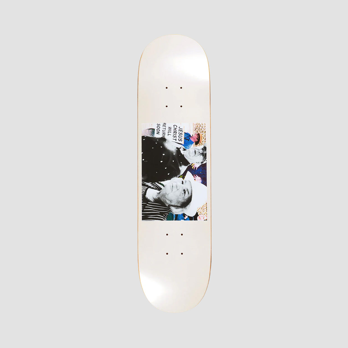 Polar Aaron Herrington Return Soon Skateboard Deck Cream - 8"