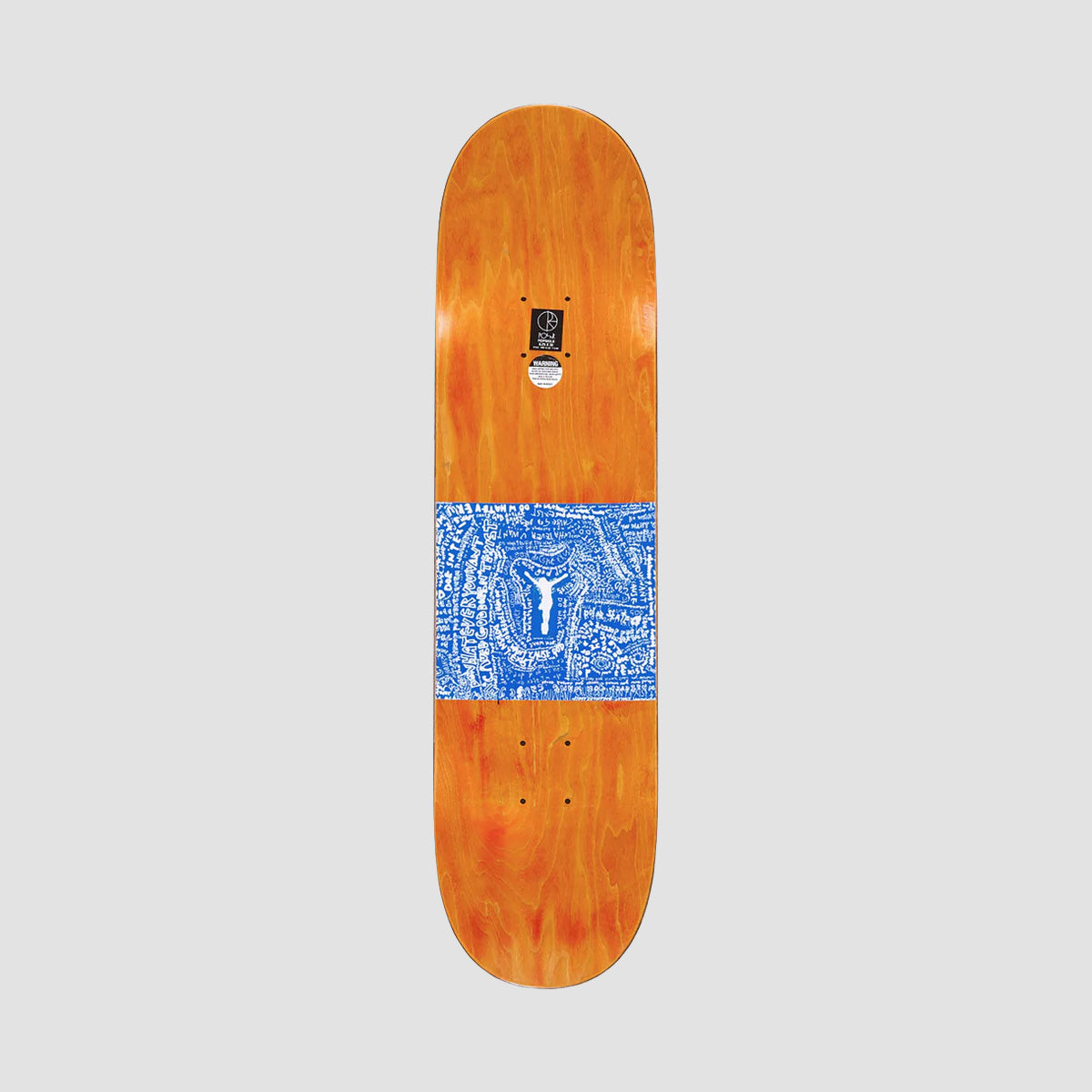 Polar Aaron Herrington Return Soon Skateboard Deck Cream - 8"