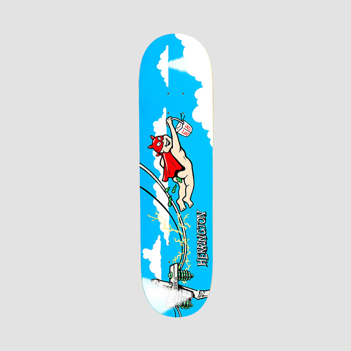 Polar Aaron Herrington Take Away Skateboard Deck - 8"