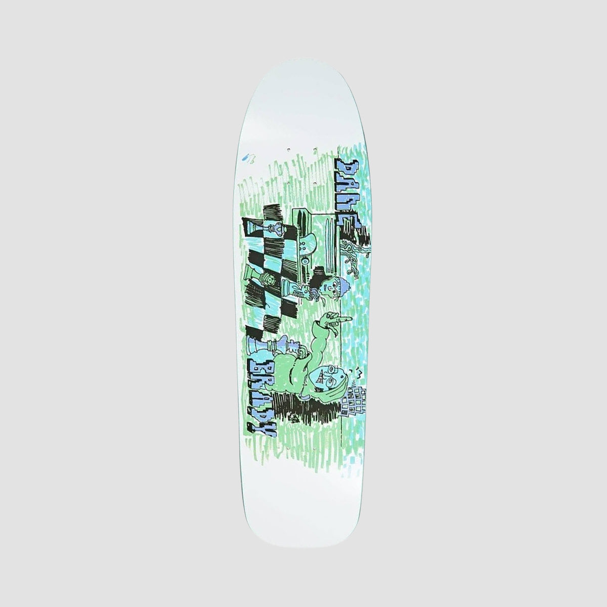 Polar Dane Brady Checkmate Dane 1 Jr Skateboard Deck - 8.65"