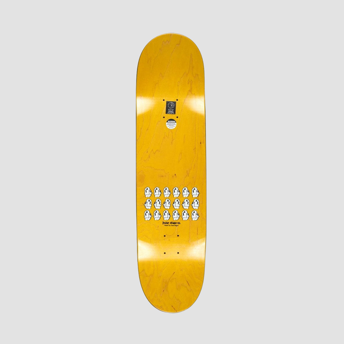 Polar Dane Brady Mia Skateboard Deck Grey - 8"