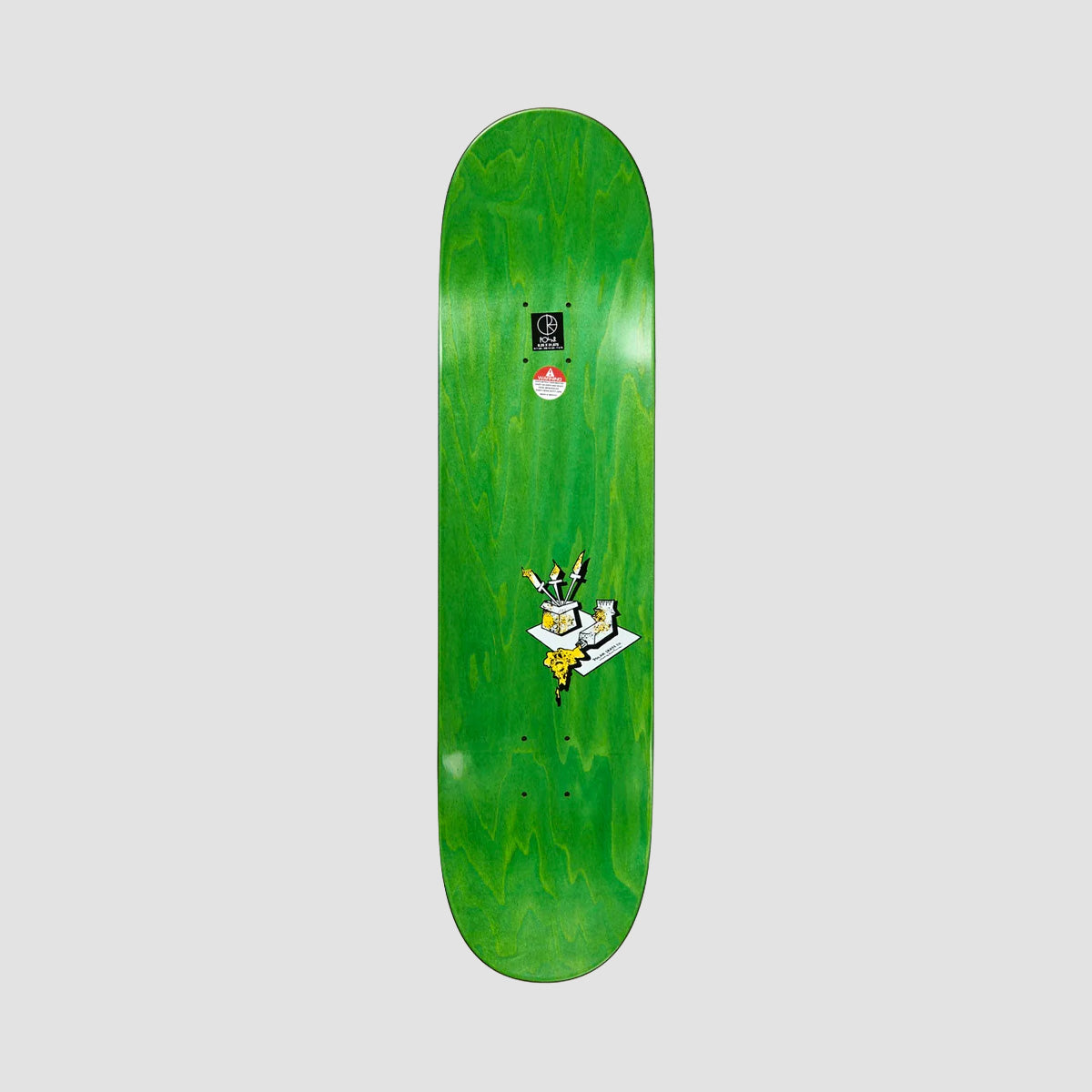 Polar Dane Brady Painter Skateboard Deck Blue - 7.875"