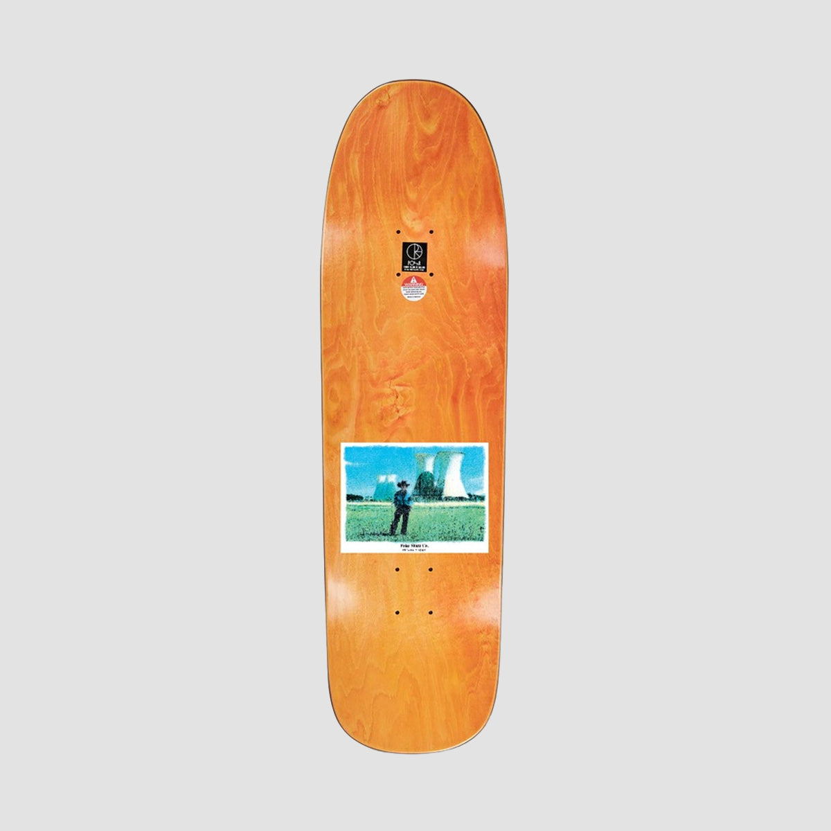 Polar Dane Brady Texas 1991 Jr Skateboard Deck - 8.75"