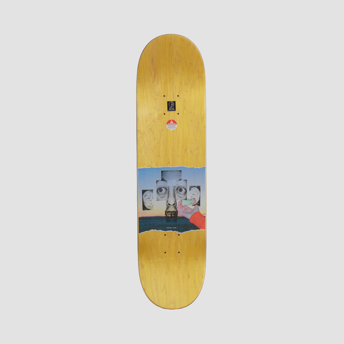 Polar Jamie Platt Apple Skateboard Deck - 8.5"