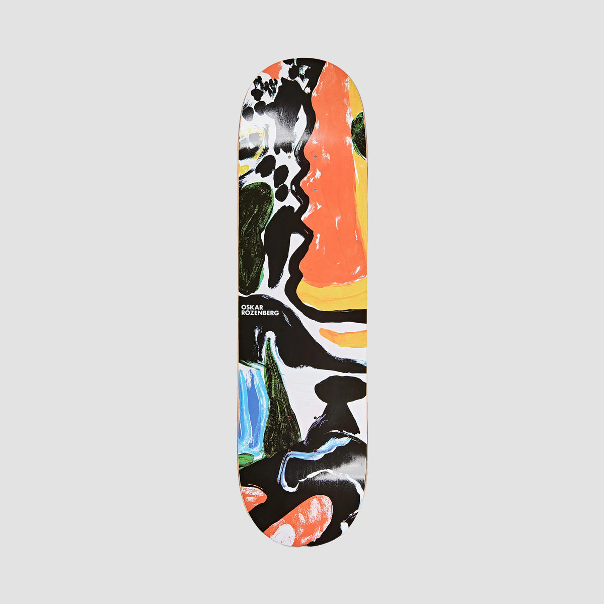 Polar Oskar Rozenberg Facescape Skateboard Deck - 8.375"