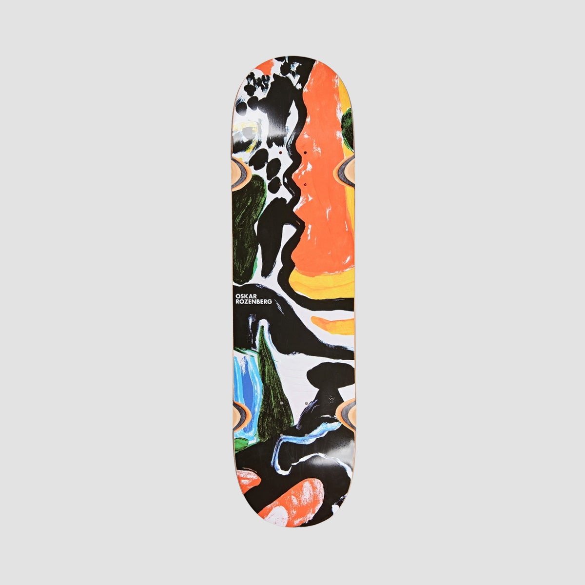 Polar Oskar Rozenberg Facescape WW Skateboard Deck - 8.25"