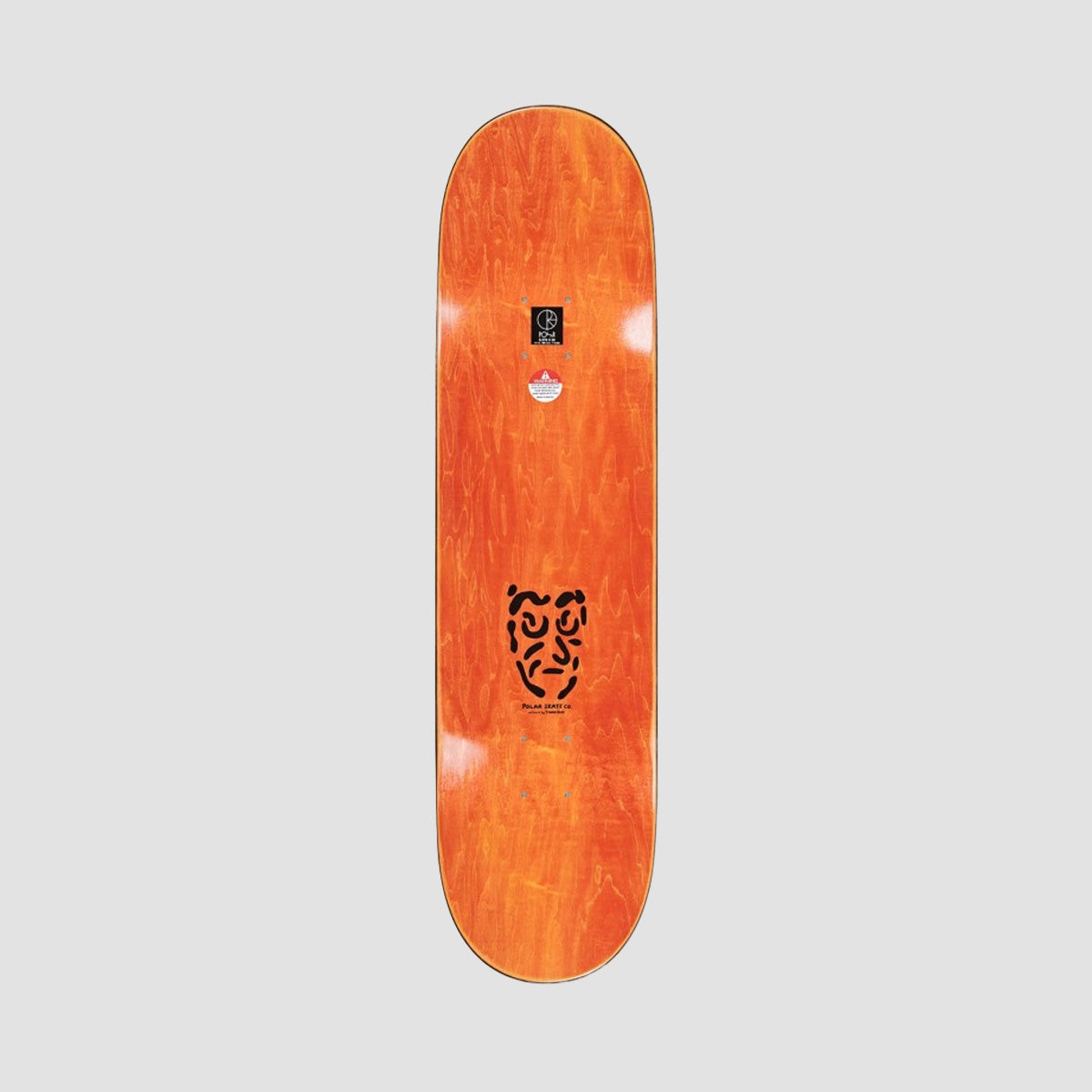 Polar Oskar Rozenberg Facescape WW Skateboard Deck - 8.25"