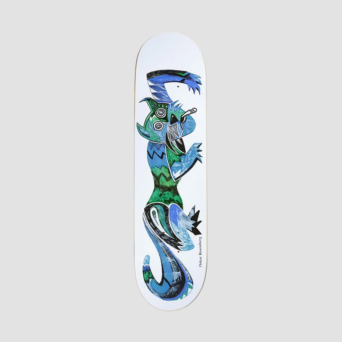 Polar Oskar Rozenberg Trippin Skateboard Deck - 7.875"