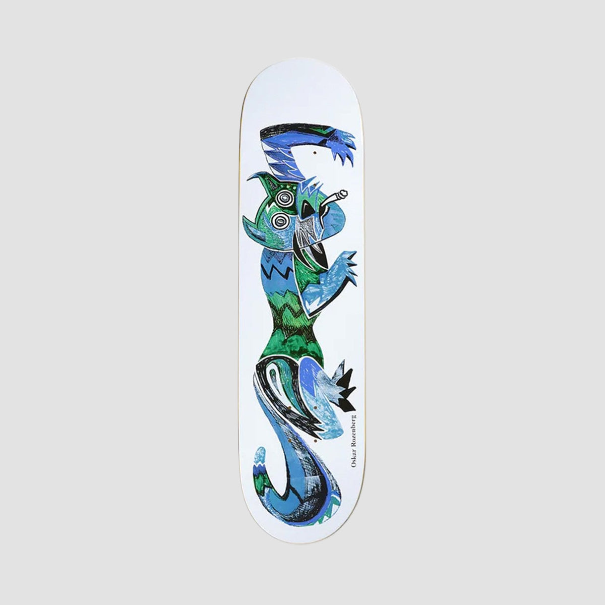 Polar Oskar Rozenberg Trippin Skateboard Deck - 8.125"