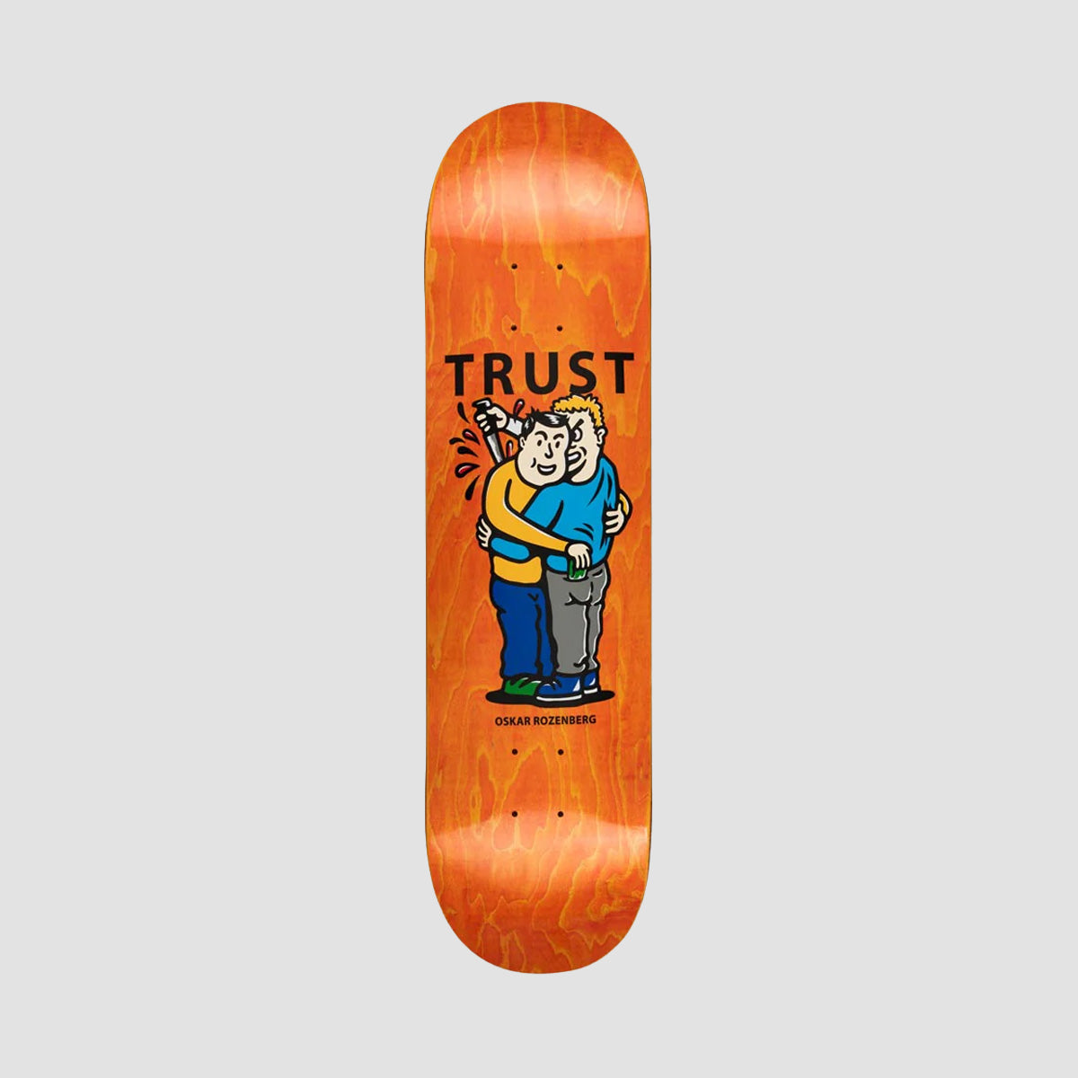 Polar Oskar Rozenberg Trust Skateboard Deck Various Stains - 8.25"