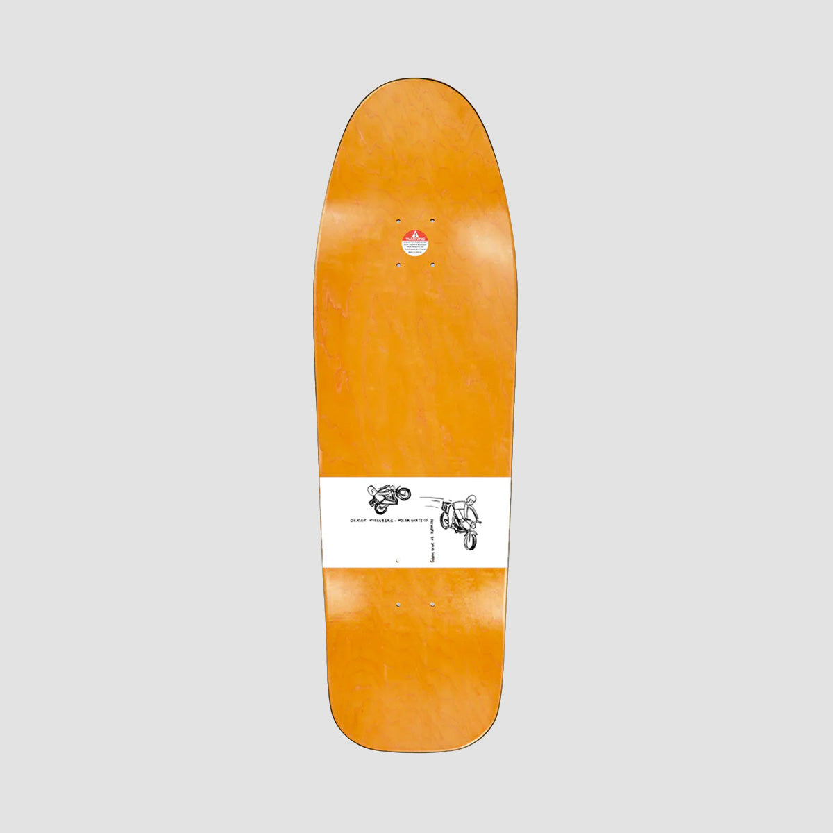 Polar Oskar Rozenberg West Harbour Dane 1 Skateboard Deck - 9.75"