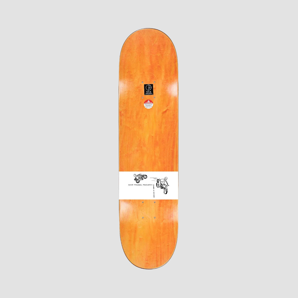 Polar Oskar Rozenberg West Harbour Skateboard Deck - 7.875"