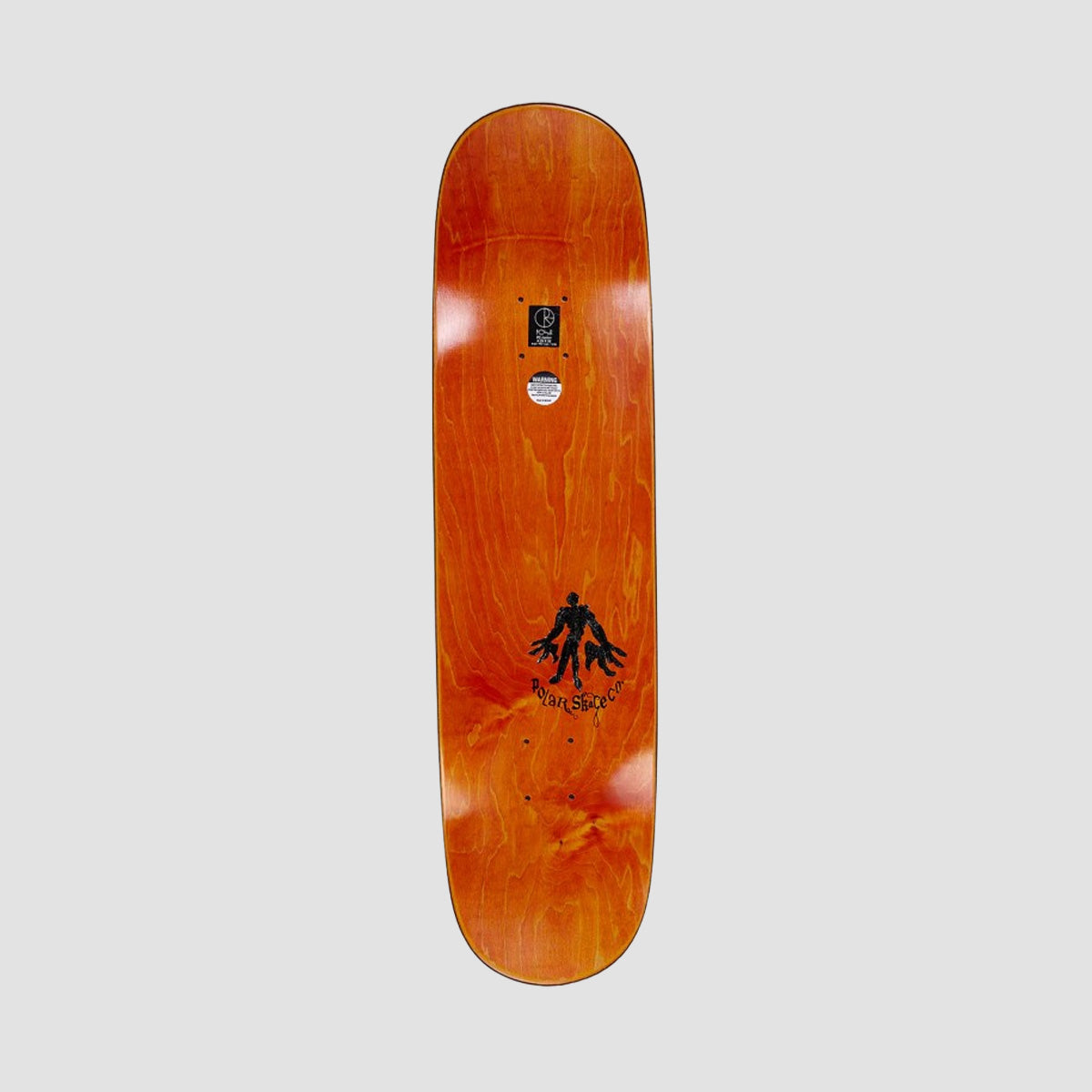 Polar Paul Grund Jungle P2 Jr Skateboard Deck Light Warm Grey - 8.25"