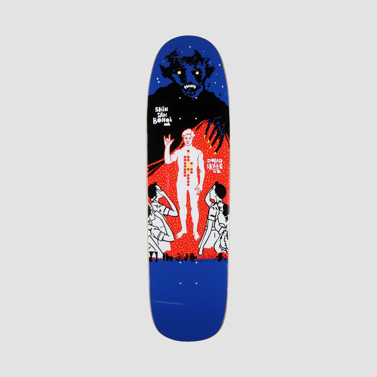 Polar Shin Sanbongi Fanzilla P9 Skateboard Deck - 8.625"