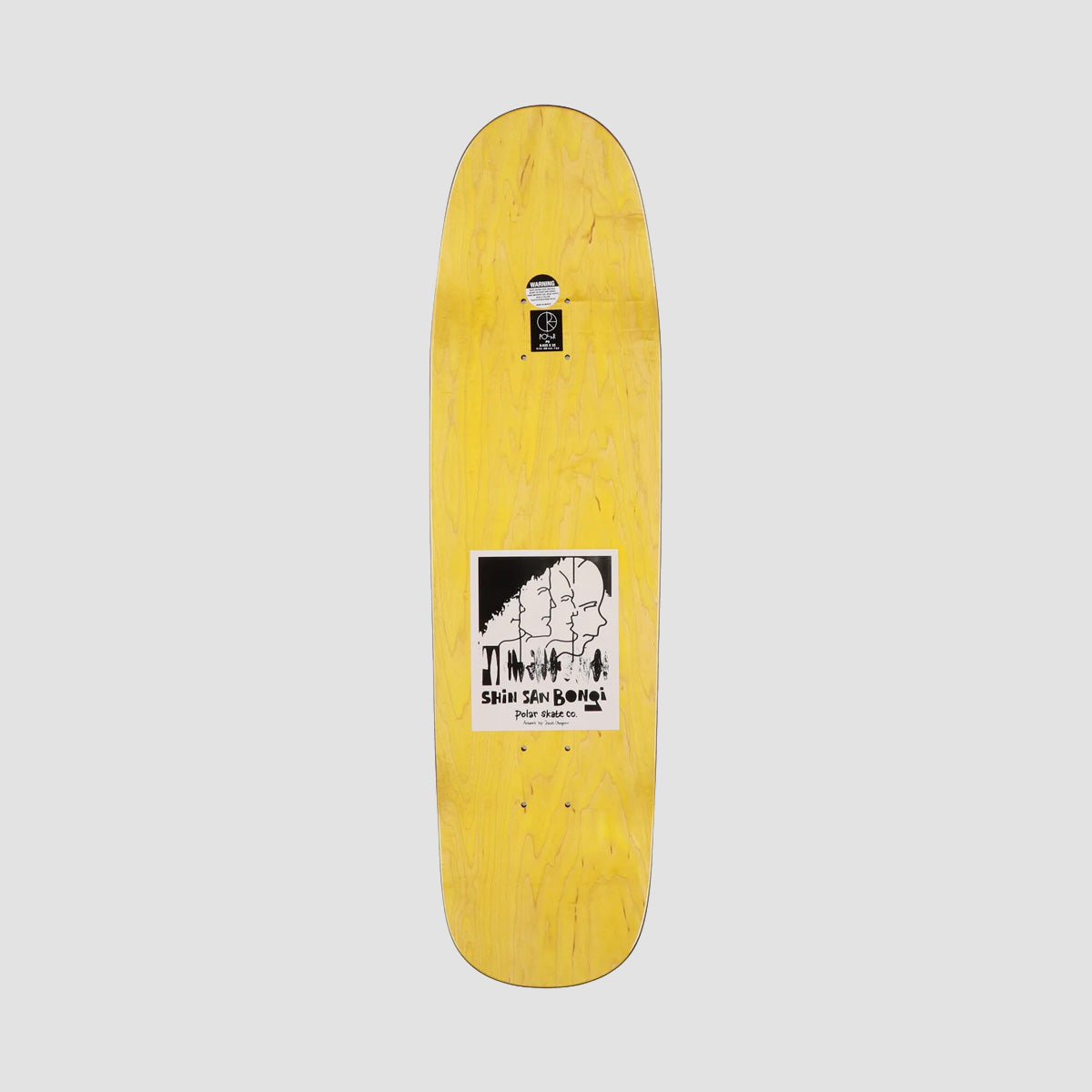 Polar Shin Sanbongi Fanzilla P9 Skateboard Deck - 8.625"