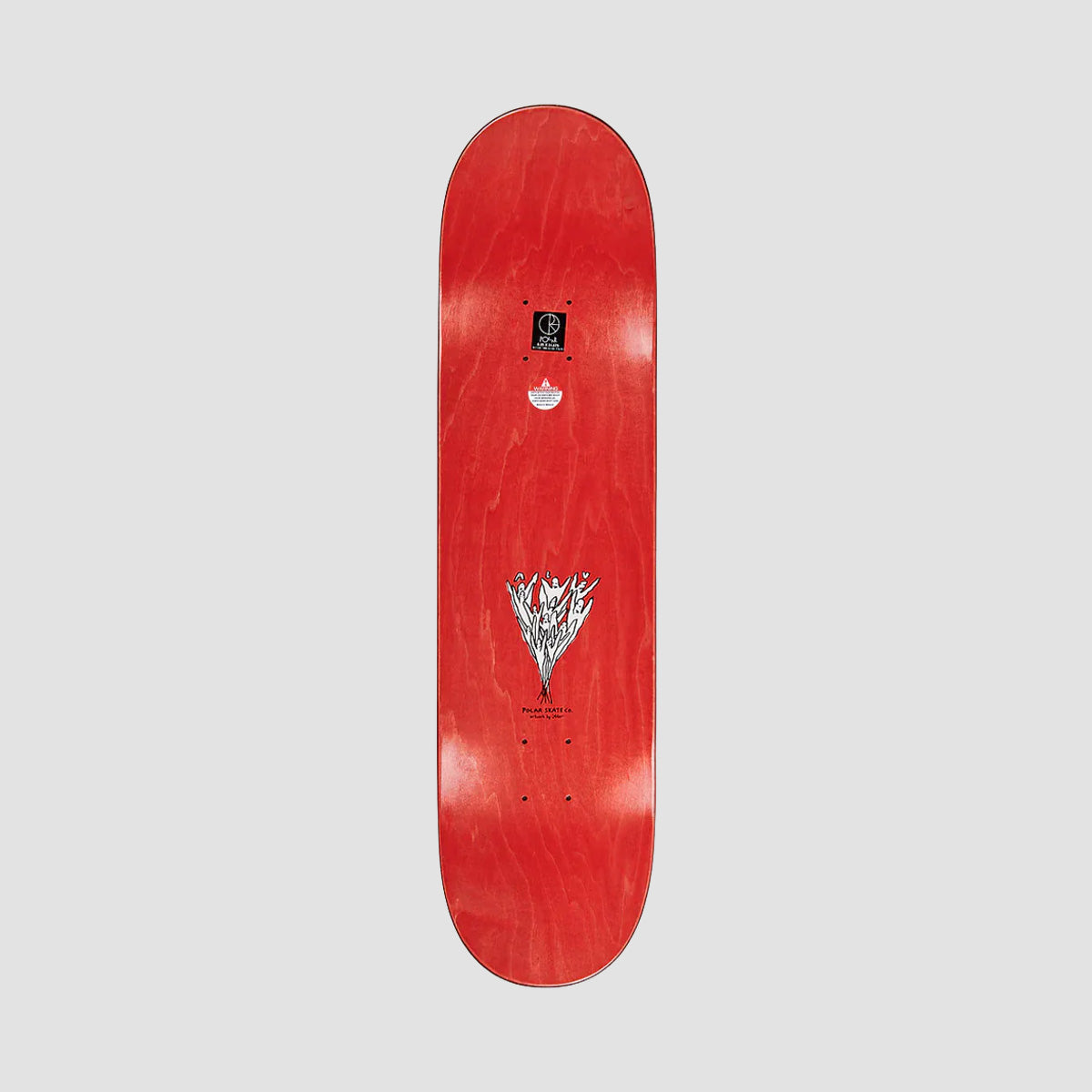 Polar Team Heaven Skateboard Deck Blue - 8.125"
