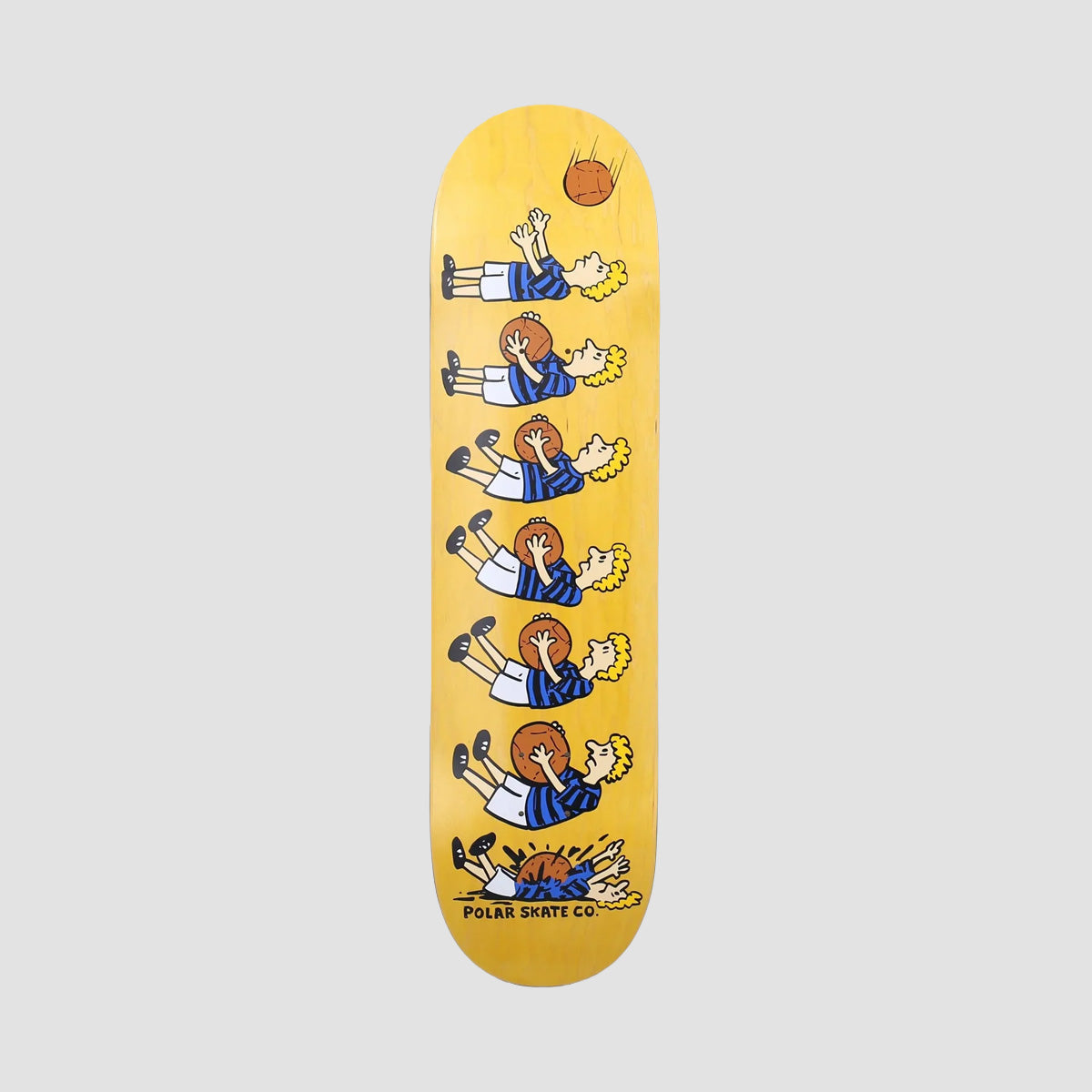 Polar Team Model Basketball Skateboard Deck Various Stains - 8.25"