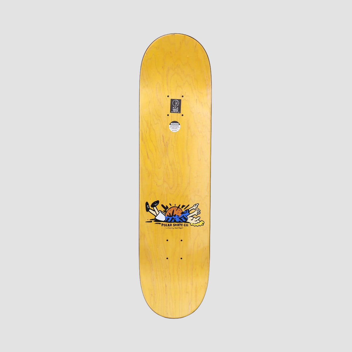 Polar Team Model Basketball Skateboard Deck Various Stains - 8.25"